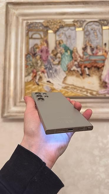 kondisioner mis boru: Samsung Galaxy S23 Ultra, 256 GB, rəng - Bej, Simsiz şarj — 3