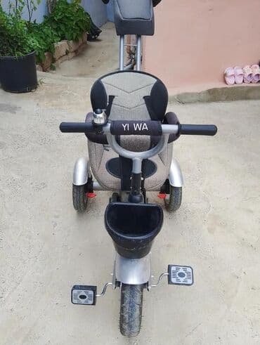 Lincoln: Uşaq üçtəkərli velosipedi – YI WA brendi - Rahat, yumşaq oturacaq və — 1