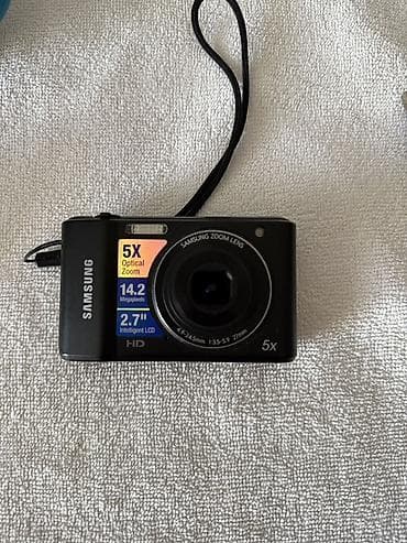 usb tester: Samsung kompakt rəqəmsal fotoaparat - 14.2 MP sensor - 5x optik zum — 1