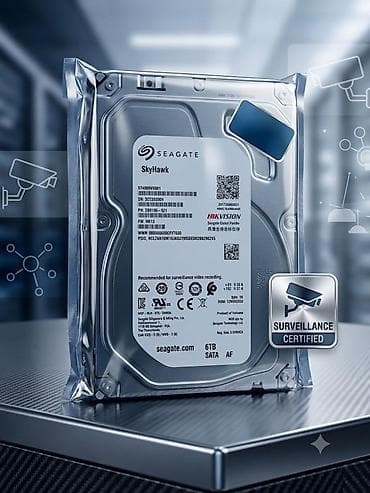seagate: Seagate SkyHawk 6TB HDD – müşahidə sistemləri üçün - Model: Seagate — 1