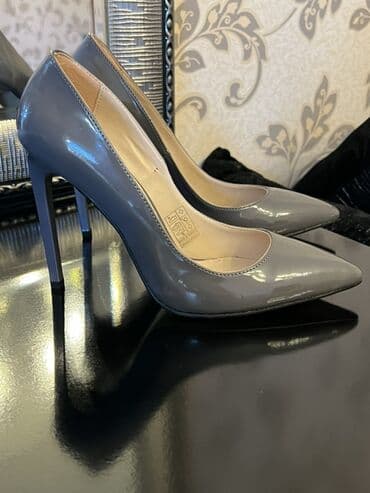 Tuflilər: Tuflilər, Ölçü: 38, rəng - Boz, Yeni — 4