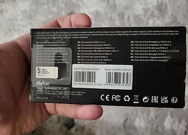 hard disk: Daxili SSD disk Netac, 512 GB, M.2, İşlənmiş — 2