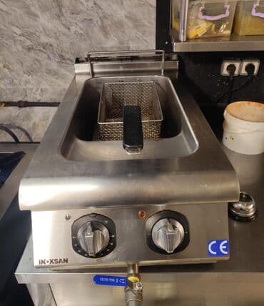 semicka aparati: Izqara *SEVA XİRDALAN* Turkiyənin İnoksan firmasinin 1gozlu fritoz — 3