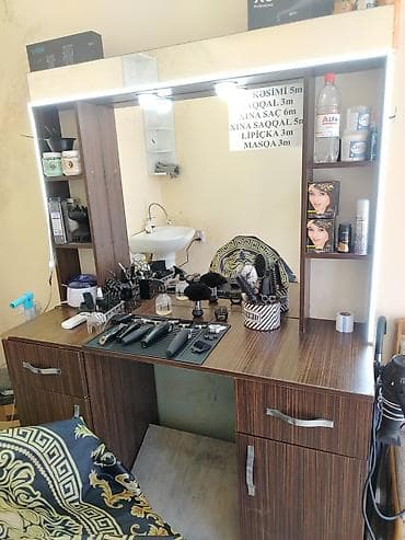 Digər salon, tibbi mebel: Bərbər masasi — 2