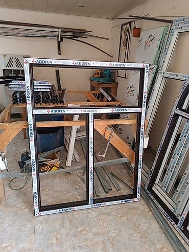 plasdik pəncərələr: Pencereler 120 150=1ededi 108manat pencereler 140 150=1ededi 126manat — 8