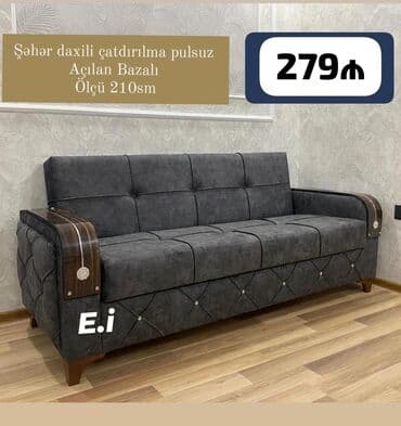 tük yastıq: Di̇van-kravat, Açılan, Bazalı, Parça, Şəhərdaxili pulsuz çatdırılma — 2