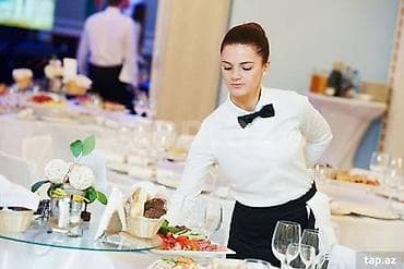 İş: Ofisiant tələb olunur, Restoran, Gündəlik ödəniş, 18-29 yaş, 1-2 illik təcrübə — 2