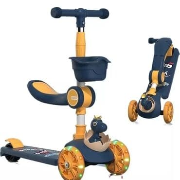 yeni il senliyi biletleri 2023: Scooter 🌀 Açılıb yığılır 🌀 Oturub sürmək olur 🌀 işıqlì 🌀 səbəti — 4