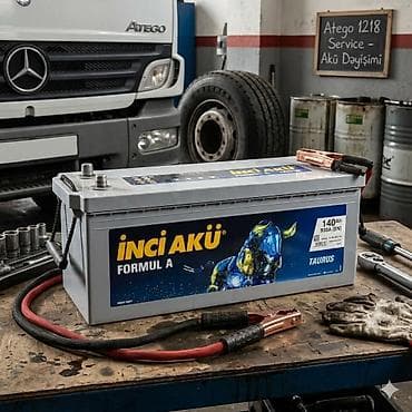 Motonəqliyyat: Inci Akü, 140 ah, Orijinal, Türkiyə, Yeni — 2