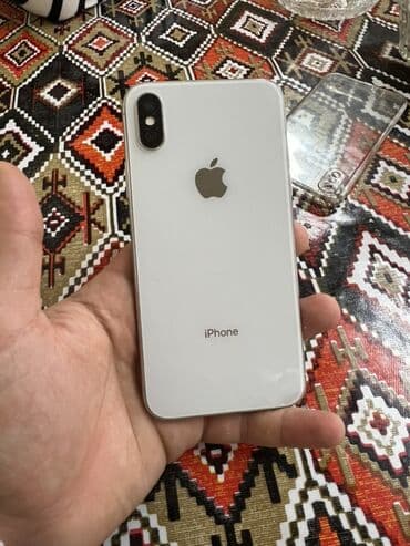 IPhone X, 64 GB, Gümüşü, Face ID