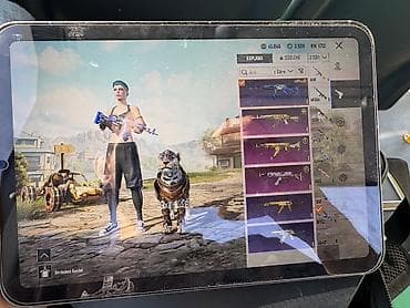 Планшеты: Pubg hesab hədiyyə Apple iPad mini (A17 Pro) Wi‑Fi + Cellular — 128 — 9