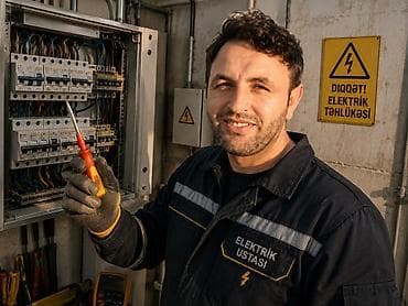 Elektrik işləri: 7/24 Xidmətinizdəyəm. Zaur Usta Elektrik Peşəkar elektrik ustası — 1