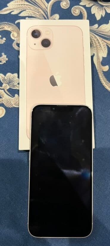 Аудиотехника: IPhone 13, 128 ГБ, Розовый, Face ID — 2