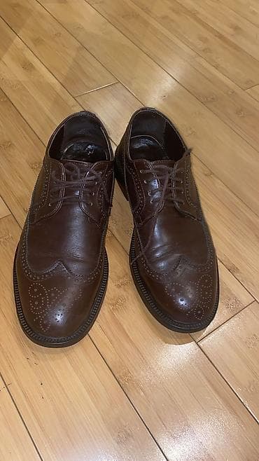 Мужская обувь: Cemi bir defe yarim saatliq geyinilib yeniden secilmir qəhvəyi — 6