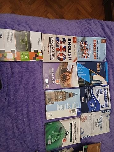 Velosiped ehtiyyat hissələri: Məktəb və hazırlıq üçün müxtəlif dərs və bədii kitablar paketi — 2