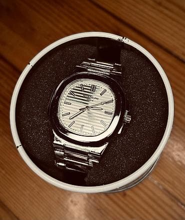 kvars: Yeni, Qol saatı, Patek Phillipe, rəng - Gümüşü — 1