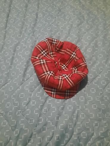 Uşaq geyimi və ayaqqabıları: Qırmızı rəngli, xətli (skotç) naxışlı qız uşağı üçün şprt ətək və — 5