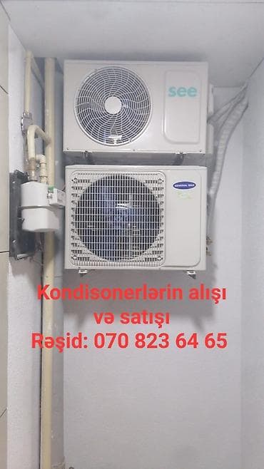 kondisoner aliram: Kondisionerlərin alışı və satışı üzrə xidmət - Məişət və kommersiya — 1