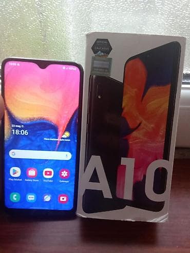 ikinci el iphone 13 pro: Samsung Galaxy A10, 32 GB, rəng - Qara, İki sim kartlı — 2
