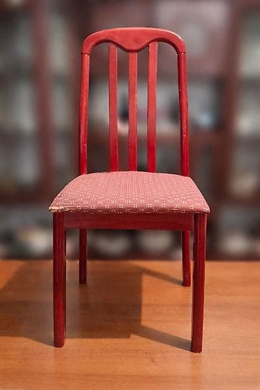 qaz peci satisi: Mətbəx üçün, Qatlanmayan, rəng - Qırmızı Stul — 1