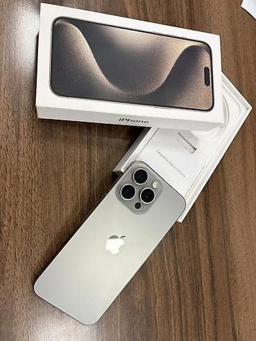 IPhone 15 Pro, 128 GB, Natural Titanium, Face ID