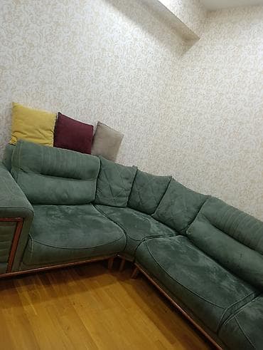 kunc divan deri: Künc divan, İşlənmiş, Açılmayan, Bazasız, Nabuk — 4