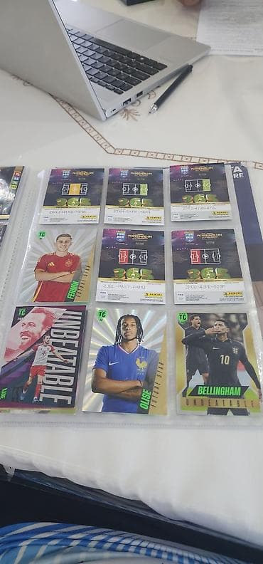 fifine: Toplam 135 eded Panini FIFA 365 Adrenalyn XL futbol kartları albomu – — 1