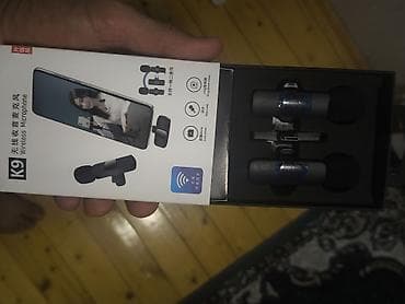 ucuz laptoplar: K9 Wireless Microphone – ikili simsiz yaka mikrofonu seti - Paket — 2