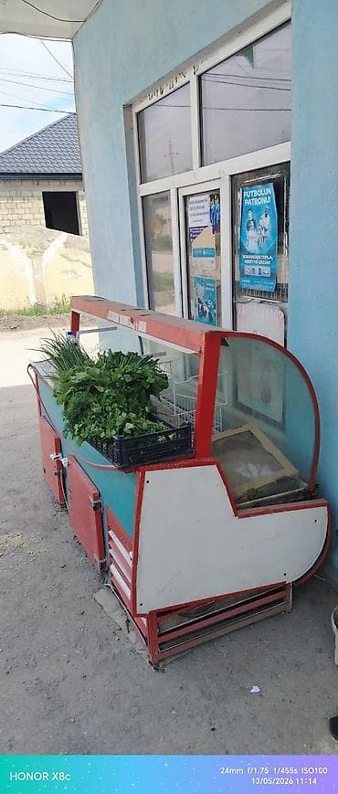 kompressorlar: Mağaza üçün soyuducu vitrin (ticarət vitrini) - Tip: üfüqi ön şüşəli — 2