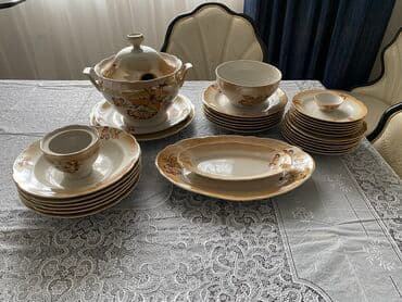 набор юного художника бишкек: Обеденный набор, цвет - Бежевый — 3