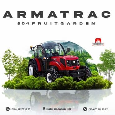 karatas traktor: Türkiyə istehsalı olan armatrac 804 fg traktoru, kənd təsərrüfatı — 1