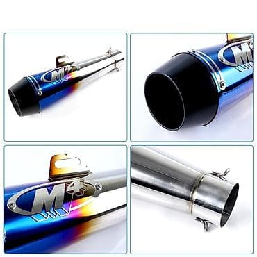 mercedes ucuz: M4 Motosiklet üçün universal sport səsboğucu (egzoz ucu) — 2