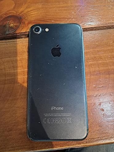 apple macbook: IPhone 7, 32 GB, Qara, Barmaq izi — 1