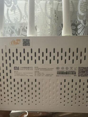 naxtel elaqe: Ağ rəngdə olan Xiaomi router, evdə və ya ofisdə internetə qoşulmaq — 6