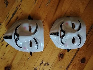 veb vatsap com: Məhsul: Maska və aksesuar dəsti - 2 ədəd klassik “Ghostface” üslublu — 2