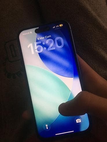 16 pro max ikinci el: IPhone 16, Mavi, Face ID — 4