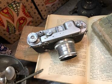 qedimi eşyalar: Sovet uzağ çəkilişlər üçün, açıb-bağlanan optik linza ilə, keçən — 3