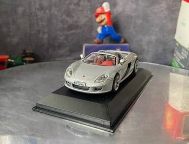 metbex tavan modelleri: Коллекционная модель Porsche Carrera GT Cabriolet type 980 silver — 8