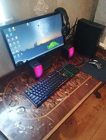 Kompüter və noutbuk aksesuarları: Salam kompüter in sol tərəfdə aşağıda azmaz qrğ var rahat işlənilir iş — 2