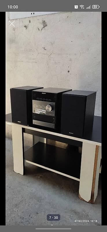 Audio: Orginal Sony HCD-DX400 Bluetooth USB micro Hi Fi musiqi mərkəzi — 8