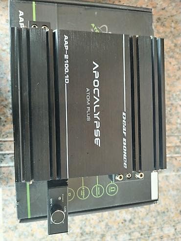 səs sistemləri: Deaf Bonce Apocalypse Atom Plus AAP-2100.1D — avtomobil üçün mono — 7