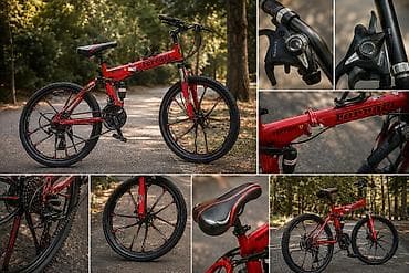Velosipedin xüsusiyyətləri 26 ölçüsü Tip: Qatlana bilən dağ velosipedi