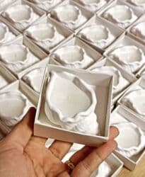 divar fiqurlari: Fiqur, Gips, rəng - Ağ — 24