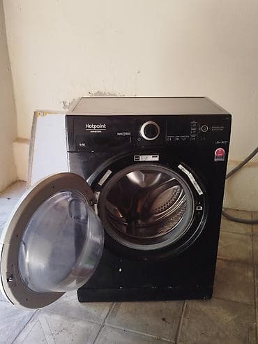 sharp soyuducu servis: Paltaryuyan maşın Hotpoint Ariston, 6 kq, İşlənmiş, Avtomat, Qurutmasız, Kredit yoxdur, Pulsuz çatdırılma — 3