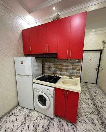 kiray: 2 otaqlı mənzil – studiya tipli Planlaşdırma: - Geniş bir otaq + açıq — 6