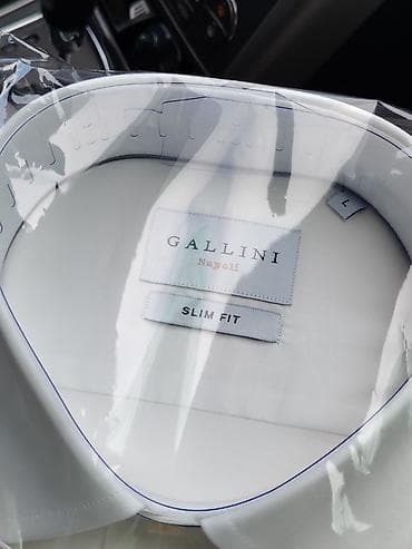 Рубашки: Мужская рубашка, Galvanni, L, цвет - Белый — 3