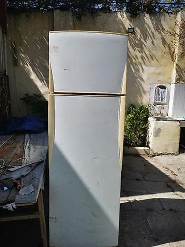 balkonda mətbəx: İkiqapılı soyuducu (üst kamera – dondurucu, alt kamera – soyuducu) - — 3