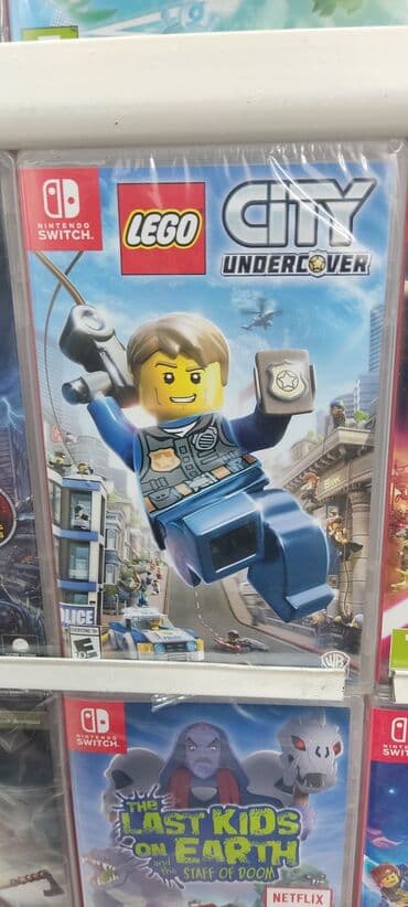 lego technic: Nintendo switch üçün lego undercover oyun diski. Tam original — 1