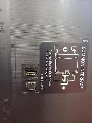 ən ucuz televizorlar: Televizor Samsung LED ekran 55" 4K (3840x2160) — 8