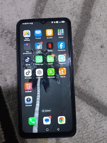 telefon ucun kabro: Honor X6a, 128 GB, rəng - Göy, Face ID — 5